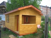 Садовые домики бытовки и их достоинства
